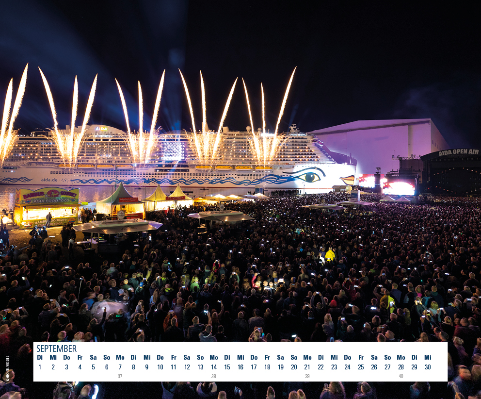 Fotokalender MEYER WERFT 2020 September