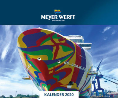 Fotokalender MEYER WERFT 2020